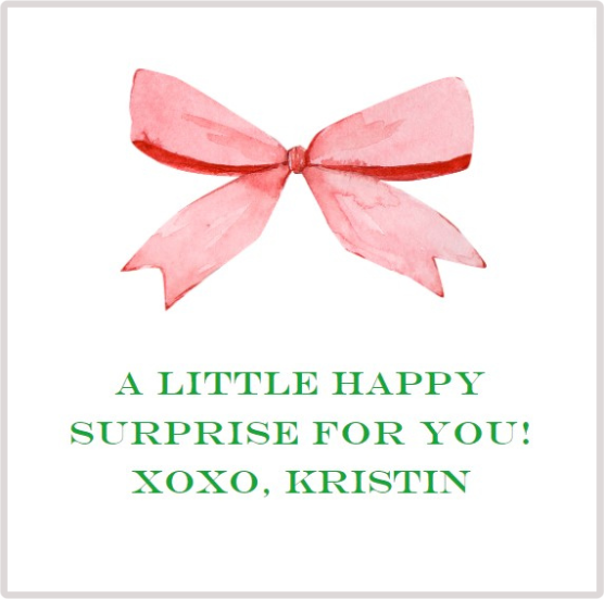Sticker - Pink Bow