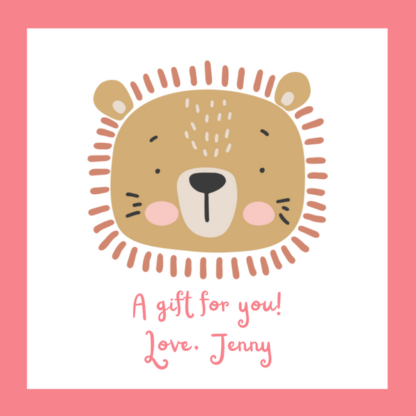 Mimi Paper Sticker - Lion