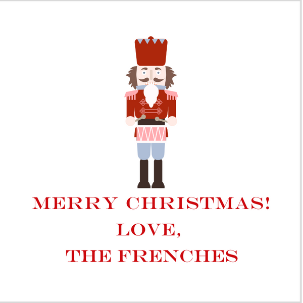 Mimi Paper Holiday Sticker - Nutcracker