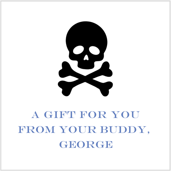 Mimi Paper Sticker - Skull + Crossbones