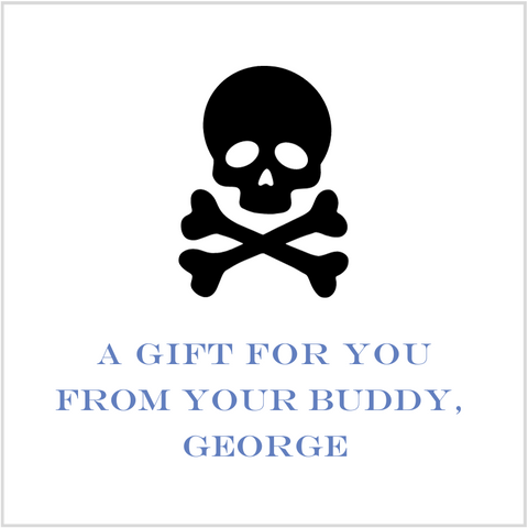 Mimi Paper Sticker - Skull + Crossbones