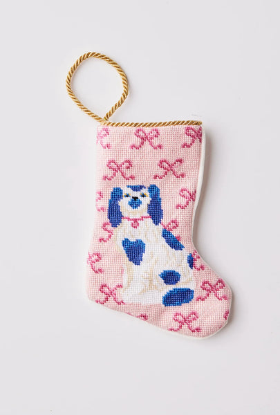 Bauble Stocking - Sitting Like Royalty in Pink