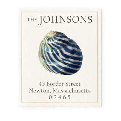 Return Address Label - Zebra Shell