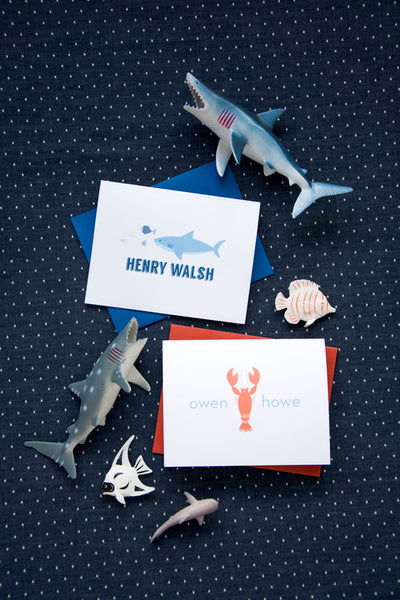 Folded Note - D29 Lobster