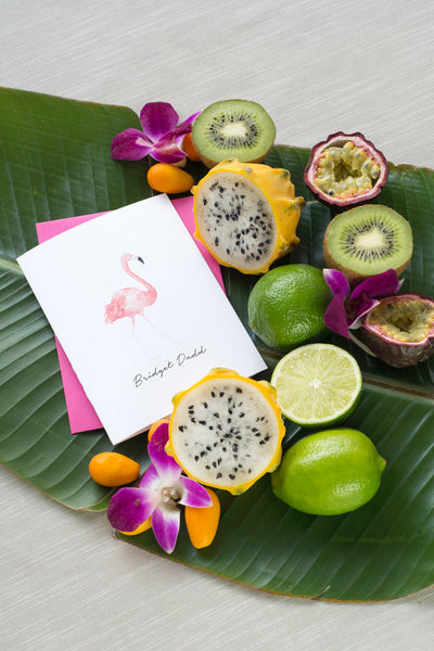 Folded Note - D27 Flamingo