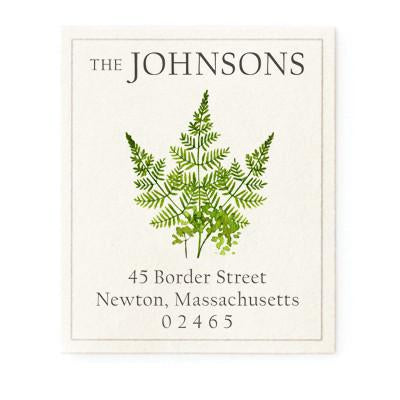 Return Address Label - Fern Spring