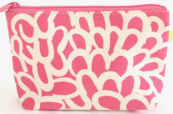 Travel Pouch Small - Clouds Pink