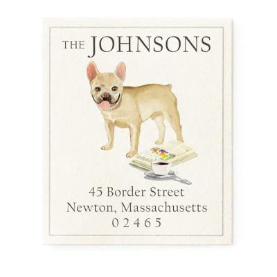 Return Address Label - French Bulldog