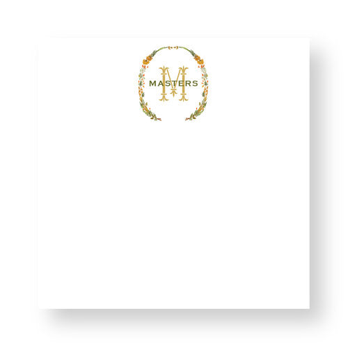 Couture Crest Notepad 22