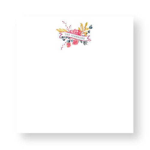 Couture Crest Notepad 38