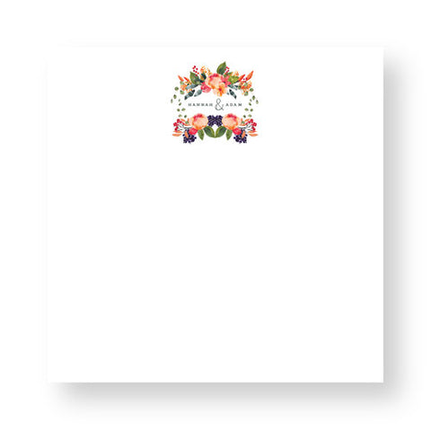 Couture Crest Notepad 40