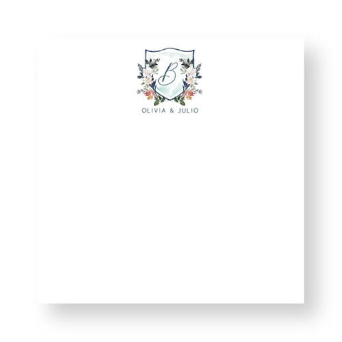 Couture Crest Notepad 58
