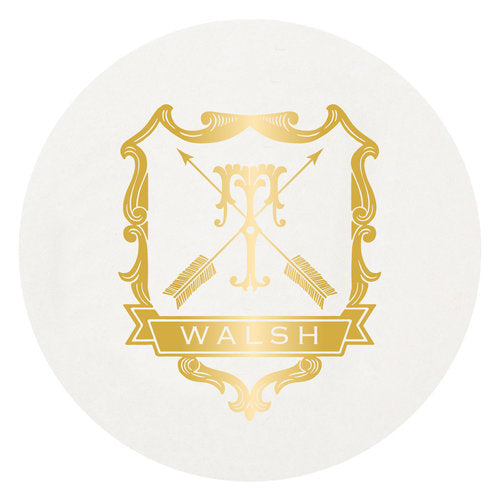Letterpress Coaster - M110