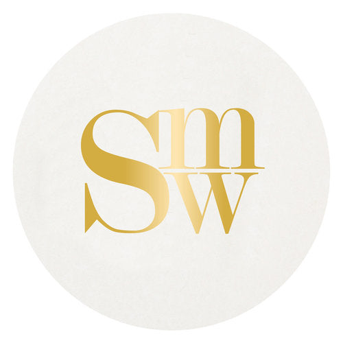 Letterpress Coaster - M17