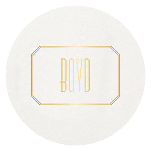 Letterpress Coaster - M69
