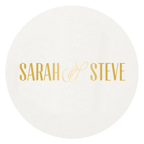 Letterpress Coaster - M75
