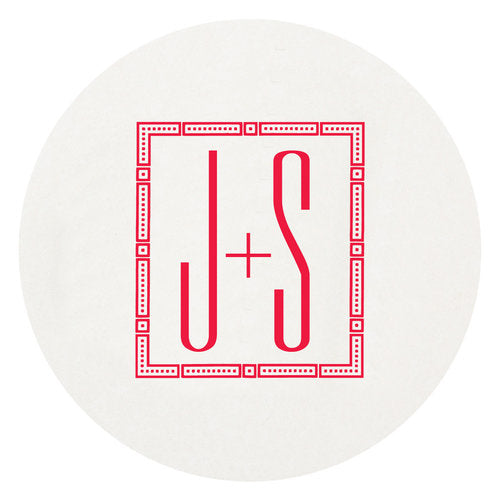 Letterpress Coaster - M86