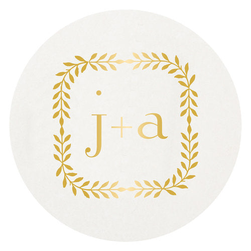 Letterpress Coaster - M90