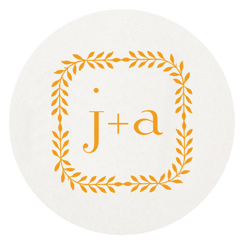 Letterpress Coaster - M90