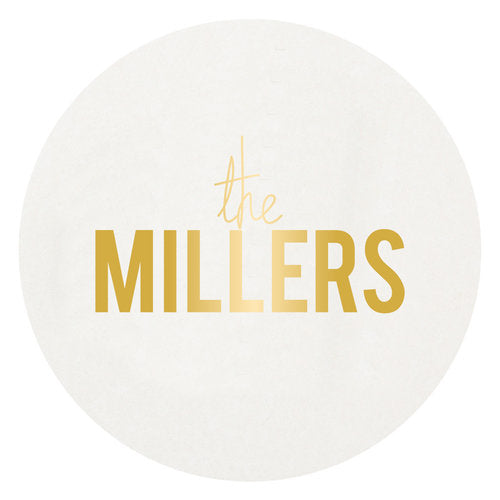 Letterpress Coaster -