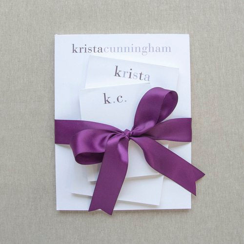 Set of Notepads - Shaded Purples