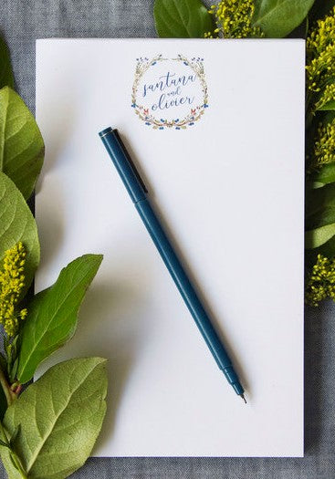 Couture Crest Notepad 23
