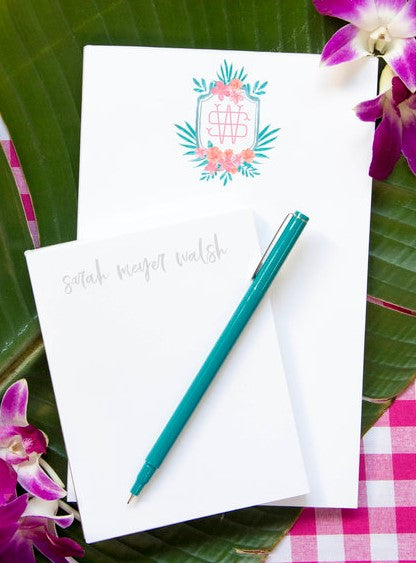 Couture Crest Notepad 34