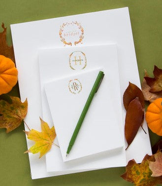 Couture Crest Notepad 22