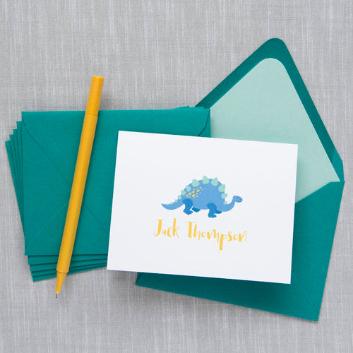 Folded Note - D26 Dinosaur
