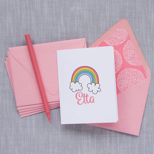 Folded Note - D13 Rainbow