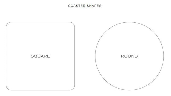 Letterpress Coaster - Horse Silhouette
