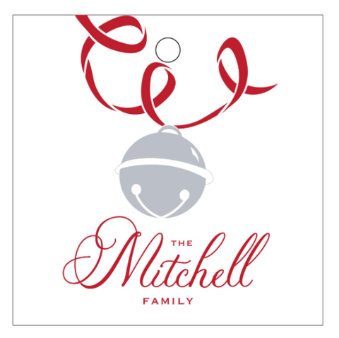 Letterpress Tag Holiday- T199