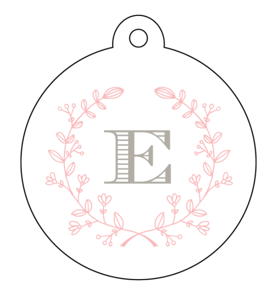 Letterpress Tag - T223