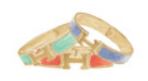 Lucite Holder with Notes - Bracelet Stack