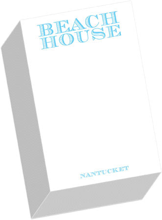 Chunky Notepad - Beach House