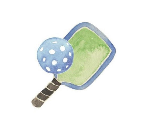 Lucite Holder with Notes - Pickelball