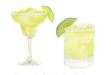 Lucite Holder with Notes - Margaritas