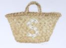 Lucite Holder with Notes - Shell Tote
