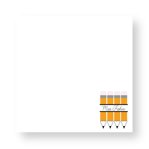 Notepad Custom Pencils NP-110