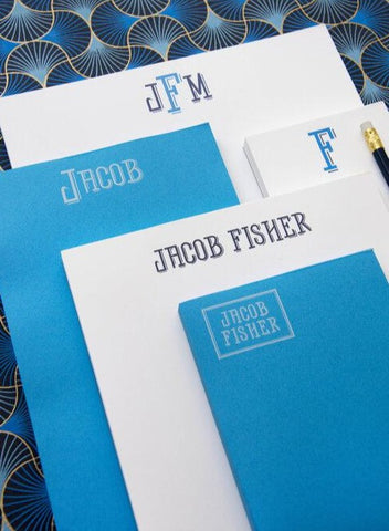 Luxe Set of Notepads - Royal
