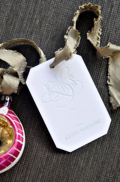 Letterpress Tag - T14