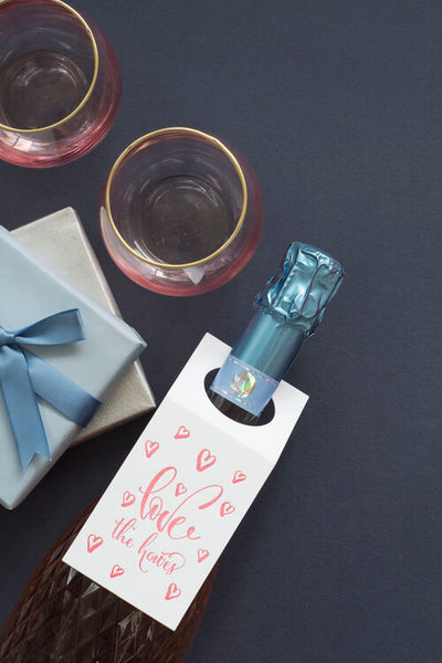 Letterpress Wine Tag - W368