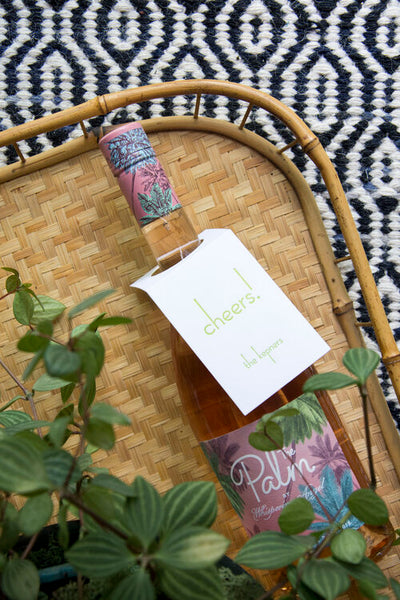 Letterpress Wine Tag - W377