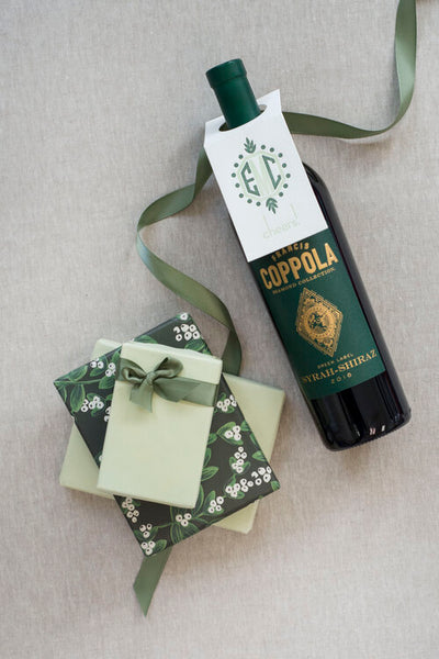 Letterpress Wine Tag - W380
