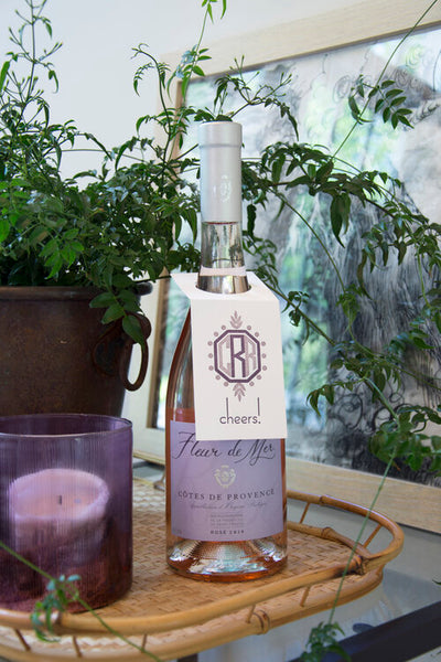 Letterpress Wine Tag - W380