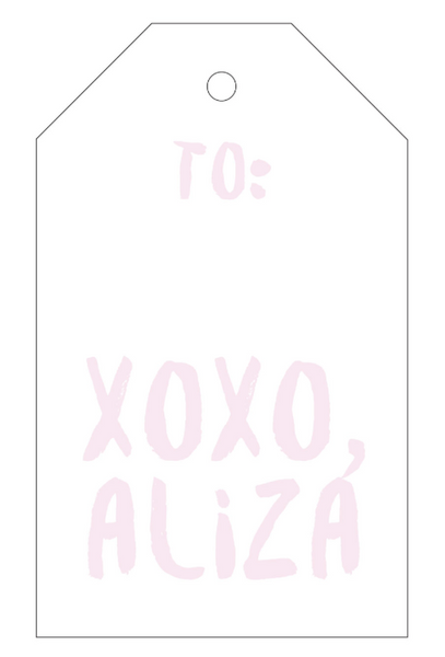 Letterpress Tag - T4