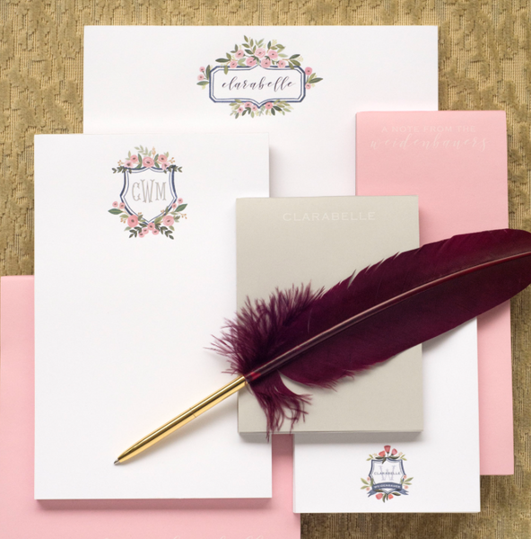 Couture Crest Notepad 9