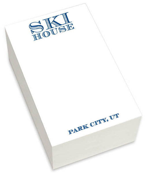 Chunky Notepad - Ski House