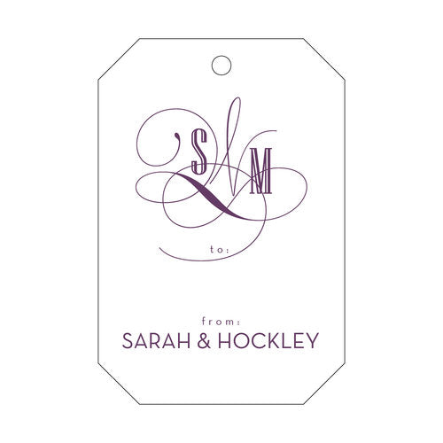 Letterpress Tag - T14
