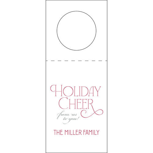 Letterpress Wine Tag - W372